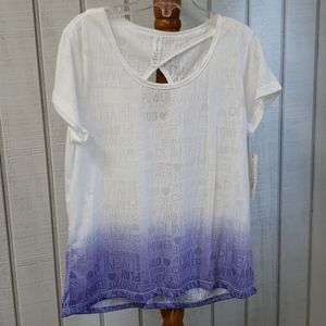 Ideology girls short sleeve top